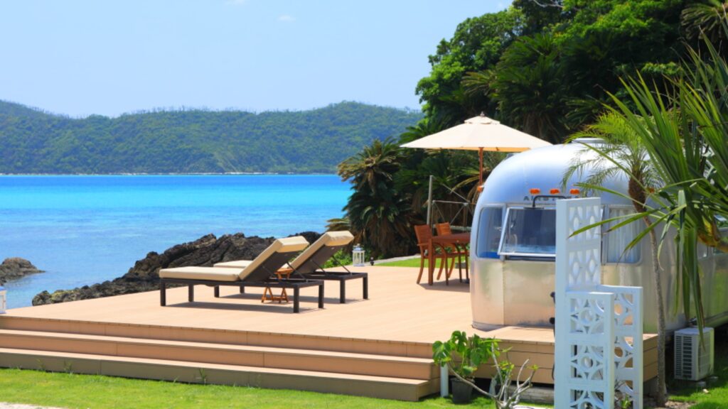 ＨＯＬＬＹ　ＣＡＭＰ　ＡＩＲＳＴＲＥＡＭ　ＶＩＬＬＡ　ＡＭＡＭＩ＜奄美大島＞