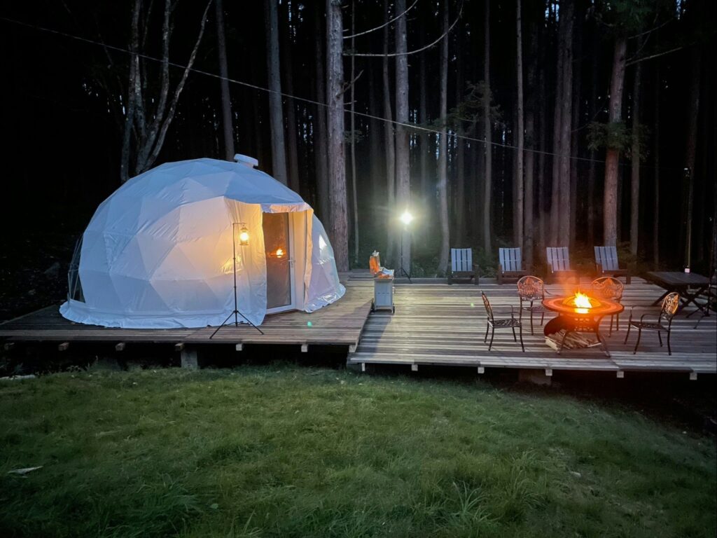 Ｎｏｒｔｈ　Ｖｉｌｌａｇｅ　Ｈｉｒｕｇａｎｏ　－　Ｃａｍｐｉｎｇ　Ｆｉｅｌｄｓ　