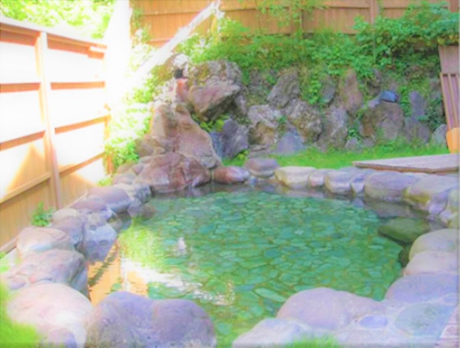静岡県 伊豆高原のコテージ｜大型コテージ　ポニーテールの写真：露天風呂
