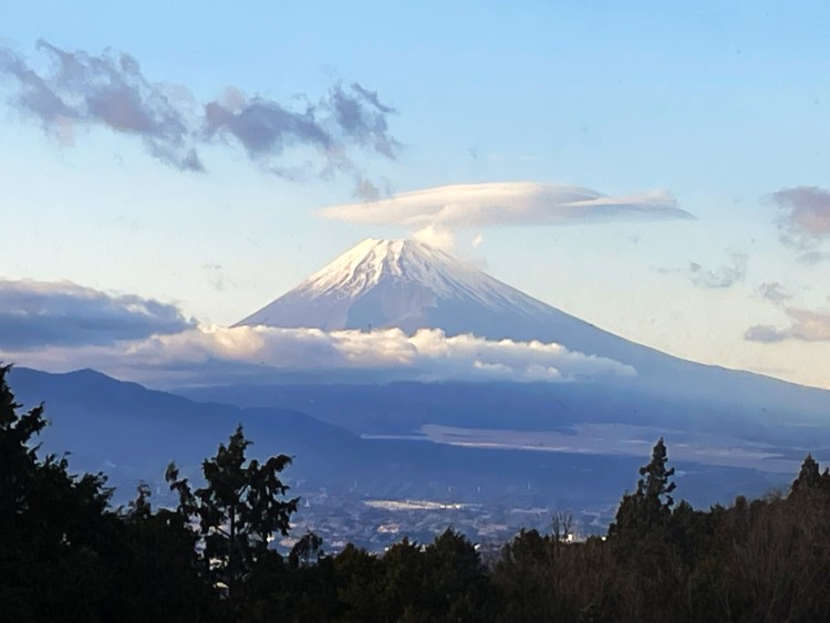 世界文化遺産の富士山を望むログハウス「プラネット」｜静岡県・中伊豆の特徴写真｜富士山