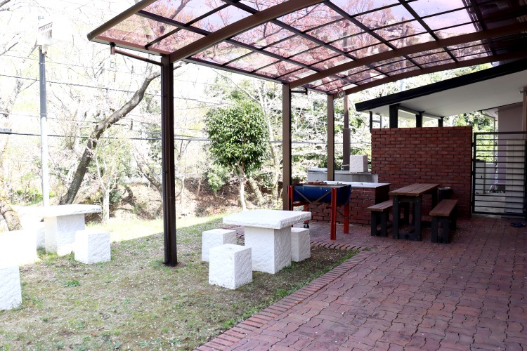 静岡県 中伊豆の貸別荘・コテージ｜修善寺駅から車で10分/ガーデンBBQ、温泉サウナ♨リゾート貸別荘/中伊豆（WI-FI）8～25名迄の写真：BBQ