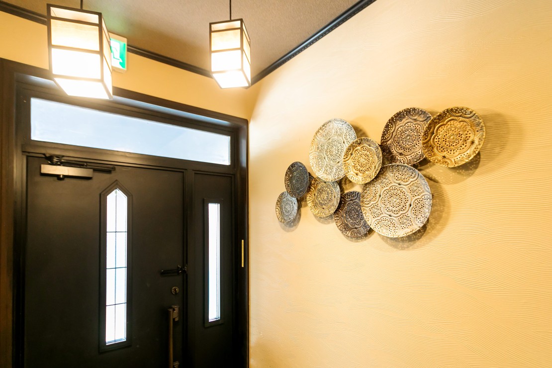 栃木県 那須・板室のコテージ｜デュエットリゾートHana那須バリの写真：玄関