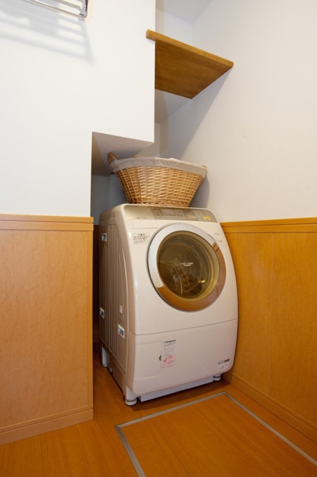 栃木県 那須・板室の貸別荘・コテージ｜ヒコヒココテージ那須の写真｜タイプⅢ洗濯乾燥機