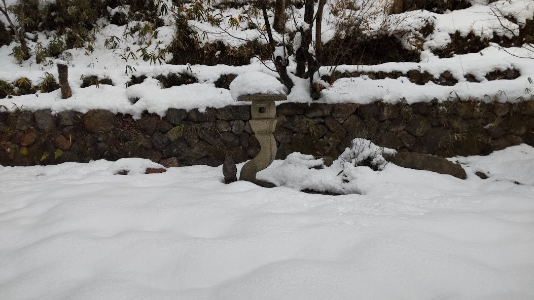 京都府 湯の花・丹波・美山のコテージ｜古民家 筧の写真：雪景色