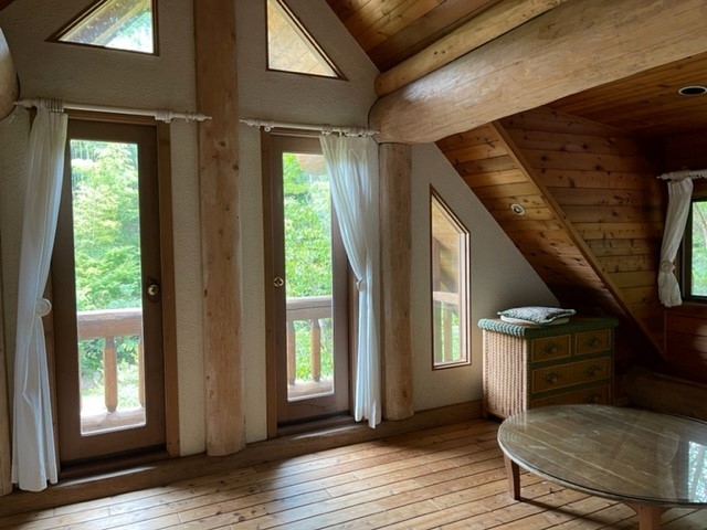 静岡県 中伊豆の貸別荘・コテージ｜癒しの森スターヒルズ　王様の家　デラックスログハウスの写真：お布団で寝れるお部屋もあります。