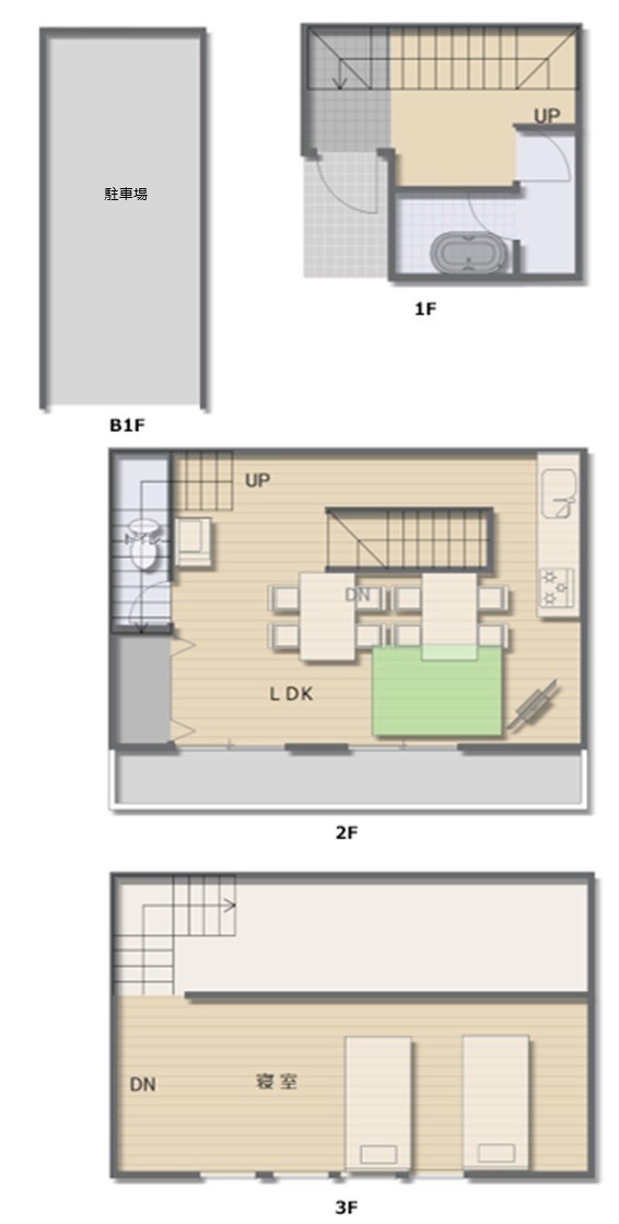 パンプキンハウス｜静岡県・熱海の間取り写真｜