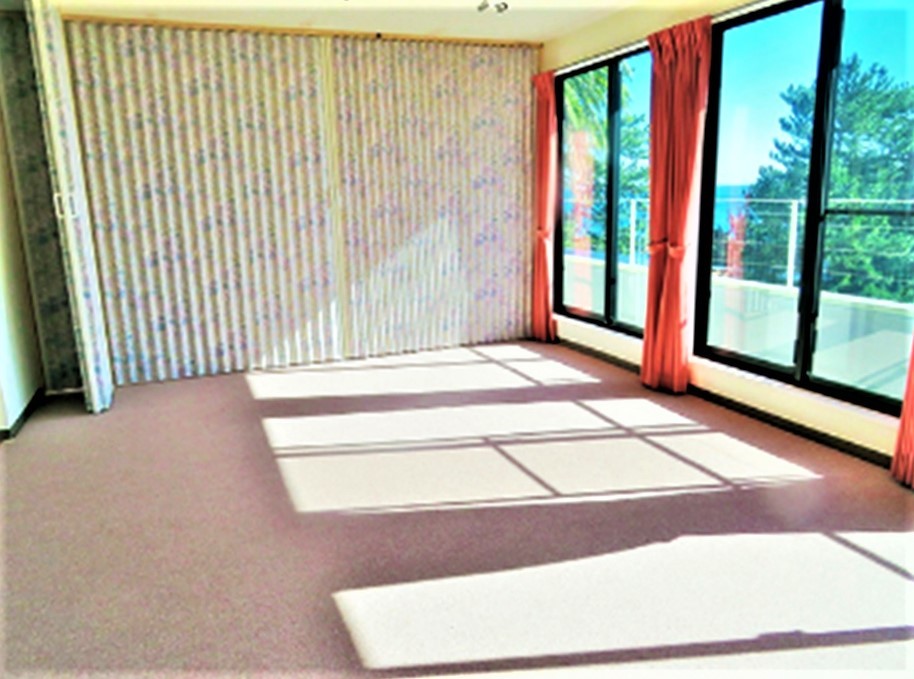 静岡県 東伊豆のコテージ｜オーシャンフロントのコテージ　パノラマビュー東伊豆の写真：2F寝室