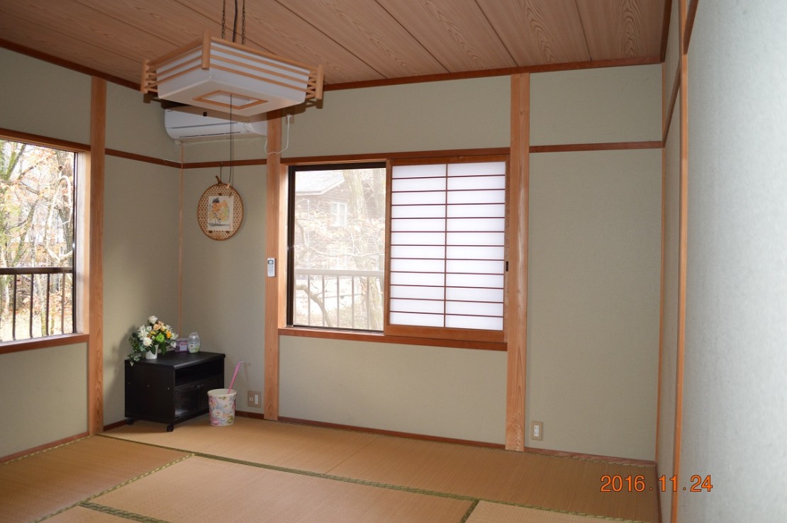 鳥取県 米子・皆生・大山のコテージ｜貸別荘アルベの写真：2F和室