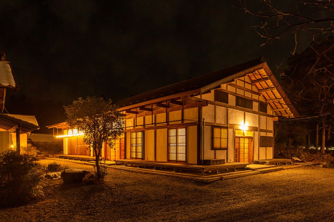 福島県で26人で泊まれるコテージ 貸別荘 1選｜写真：響きの宿　本館