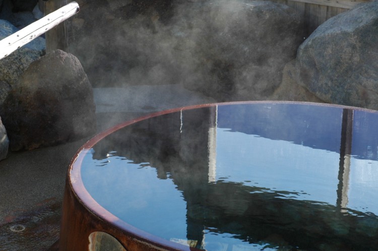 長野県 伊那・駒ヶ根・飯田・昼神のコテージ｜Village NOHARAの写真：露天風呂