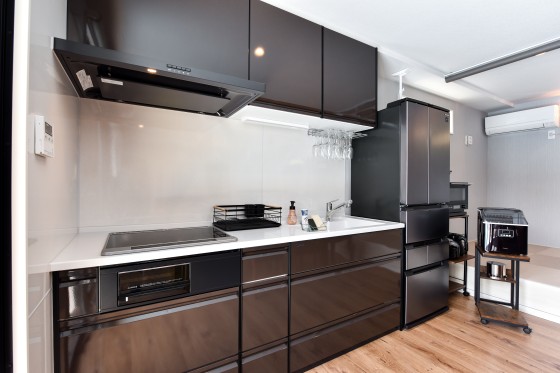 千葉県 館山・南房総の貸別荘・コテージ｜Retreat Villa Aym（リトリート ヴィラ エイム）：キッチン