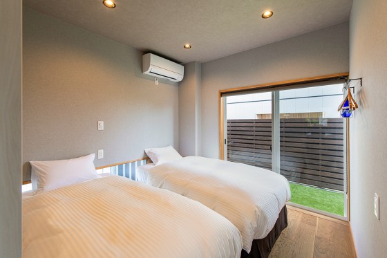 千葉県 館山・南房総の貸別荘・コテージ｜Dog Villa SAMPO（ドッグ ヴィラ サンポ）：エアコン