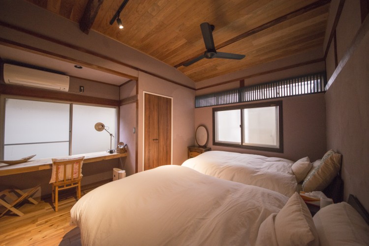鹿児島県 霧島のコテージ｜はなれ奏　OmoyaSouの写真：寝室