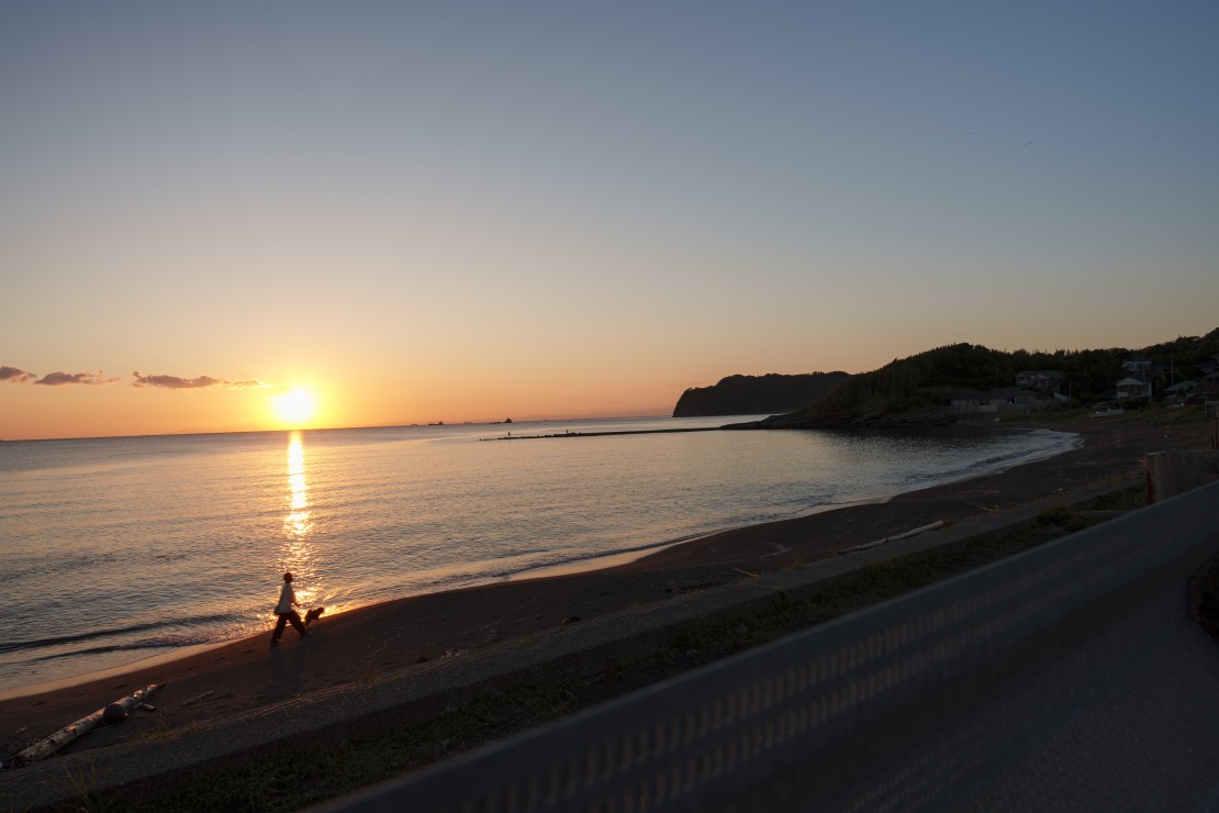 千葉県 館山・南房総のコテージ｜HOMIE TERRACE Funakataの写真：夕陽は美しい