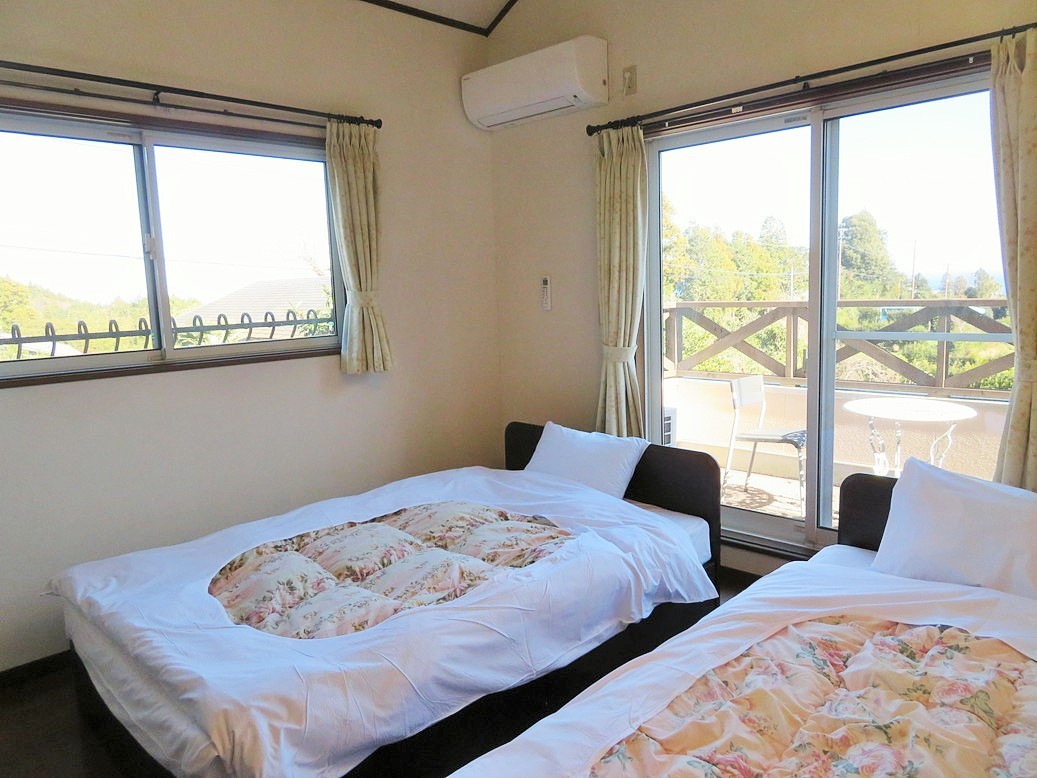 静岡県 伊豆高原のコテージ｜ラシェール南川奈の写真：寝室