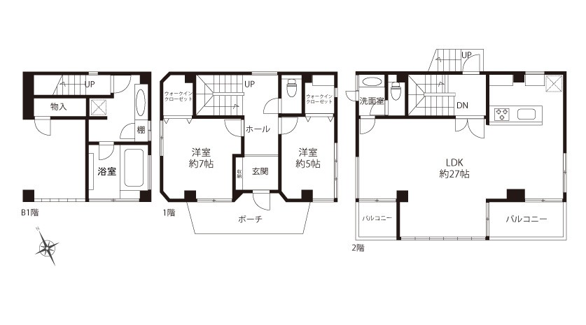CLUB ROSARANCÈ IZU｜静岡県・伊豆高原の間取り写真｜２LDK　寝室２部屋　シングルベッド２台　ダブルベッド１台　布団４セット