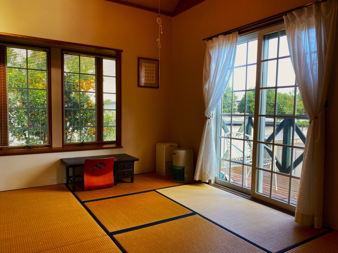 静岡県 伊豆高原のコテージ｜グリーンハットの写真：和室