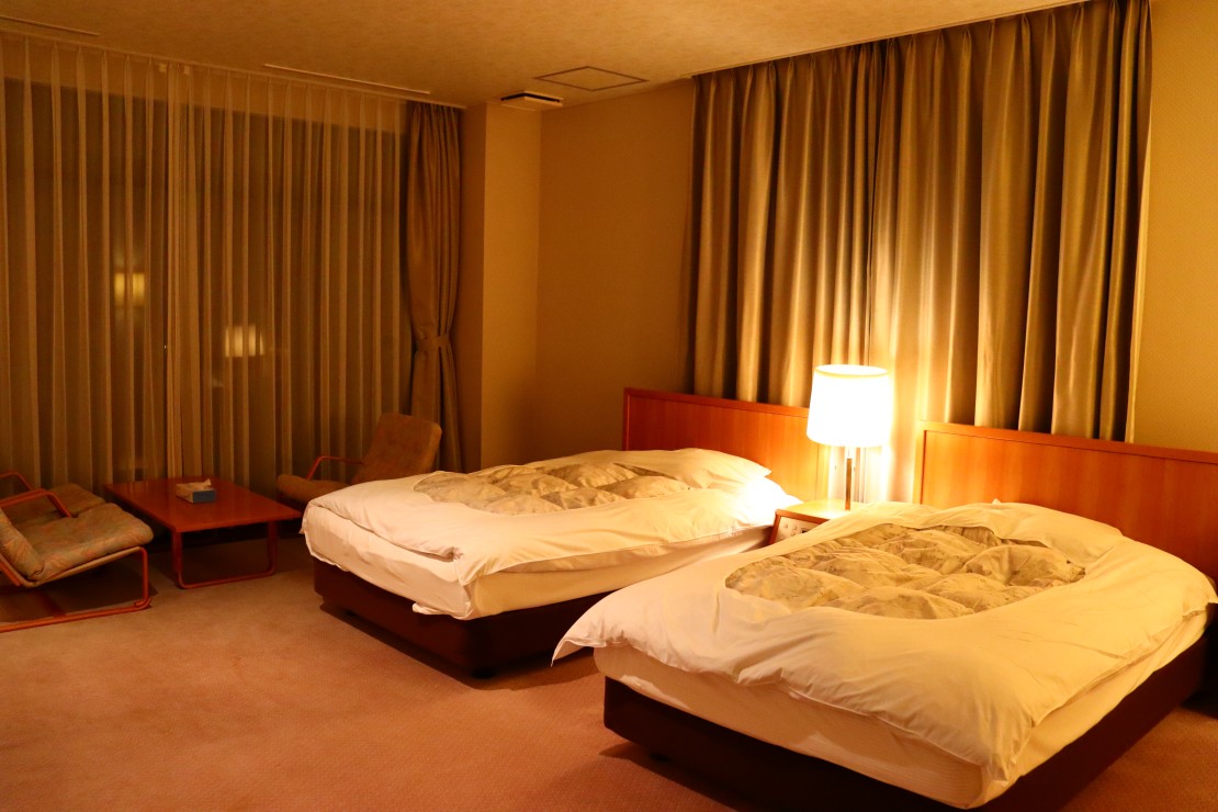 静岡県 中伊豆のコテージ｜伊豆イグジット中央館の写真：洋室 bed room