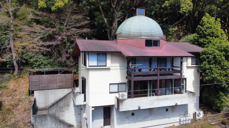 静岡県 熱海のコテージ｜熱海ドーム山荘の写真：ドームが目印