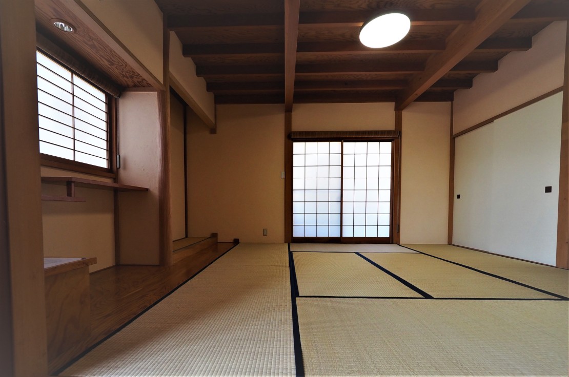静岡県 熱海のコテージ｜熱海ドーム山荘の写真：和室１ tatami room 1