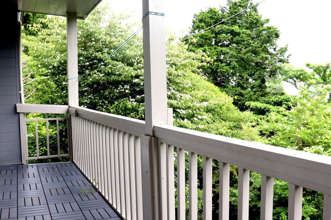 静岡県 伊豆高原のコテージ｜伊豆シュガーハウスの写真：ベランダ balcony