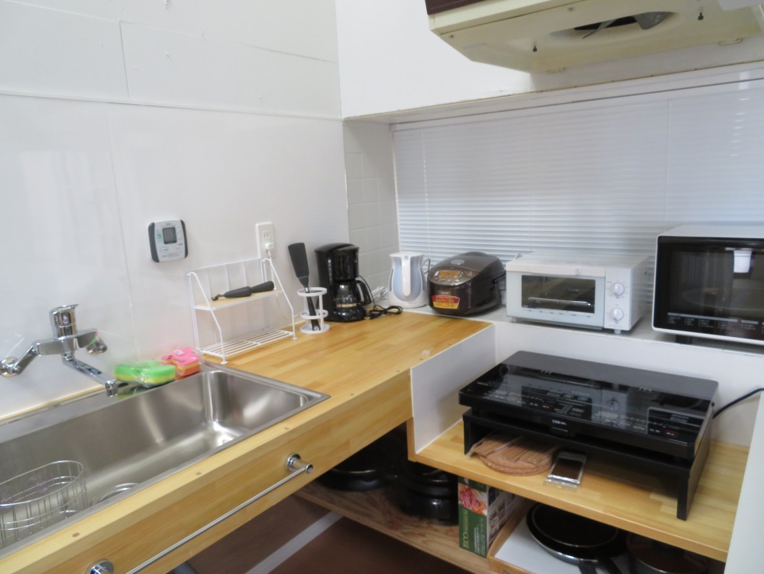 静岡県 伊豆高原のコテージ｜伊豆シュガーハウスの写真：キッチン kitchen