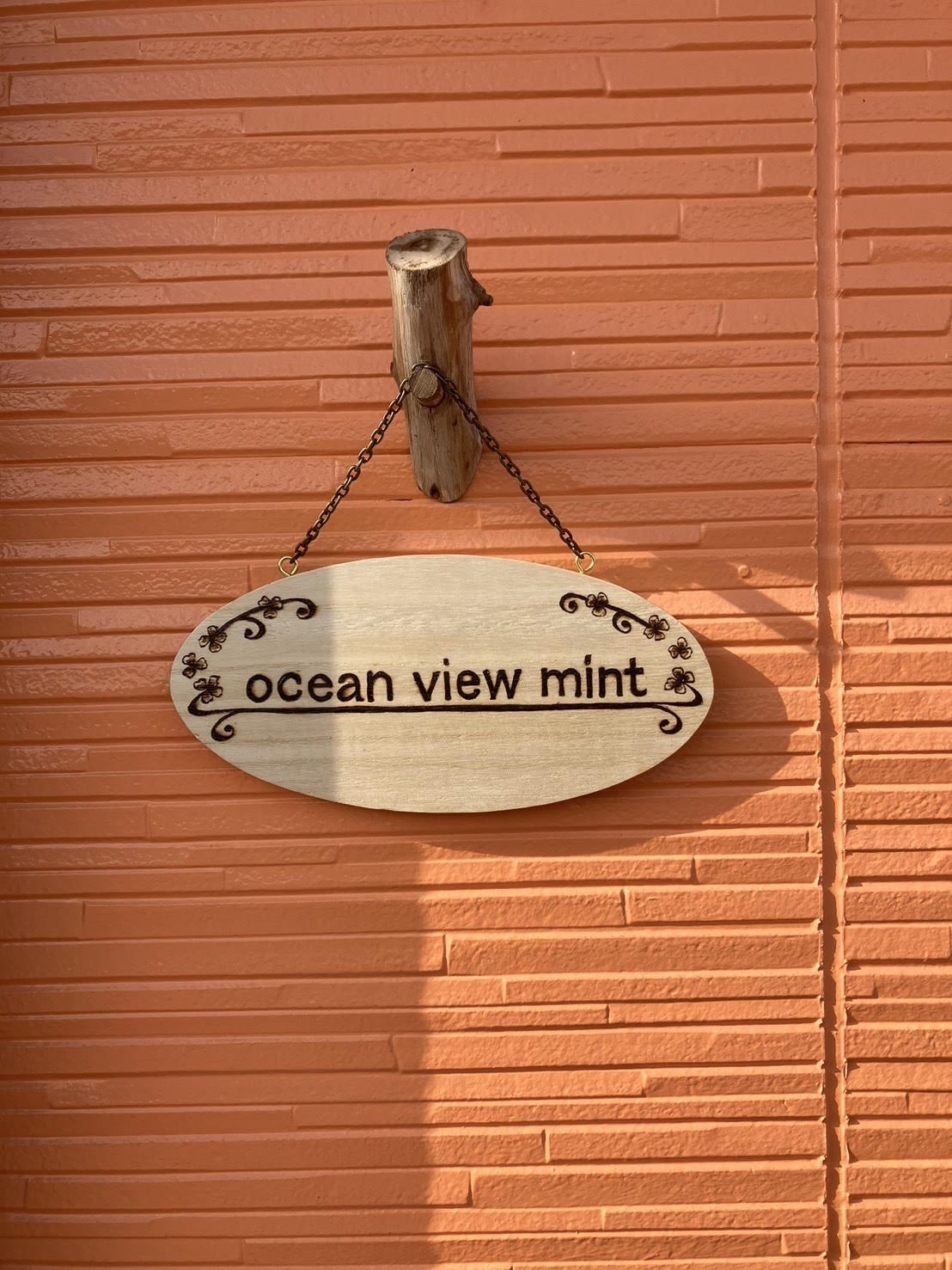 千葉県 館山・南房総のコテージ｜ocean view mintの写真：ocean view mintのかわいい表札