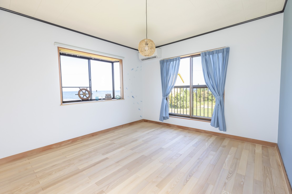 ocean view mint｜千葉県・館山・南房総｜２階の寝室です。
