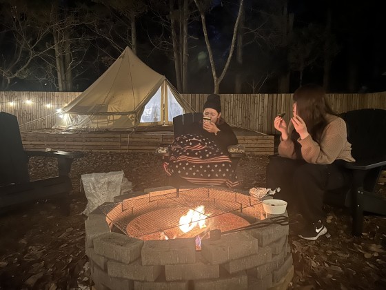 茨城県 霞ヶ浦・土浦・鹿島・潮来のグランピング｜Osoto Sauna & Glamping：焚き火OK