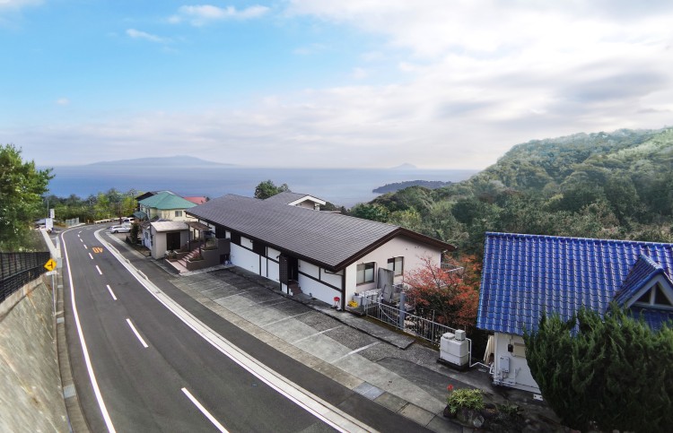 静岡県 伊豆高原のコテージ｜一本のえんぴつの写真：全室オーシャンビューの絶景ホテル