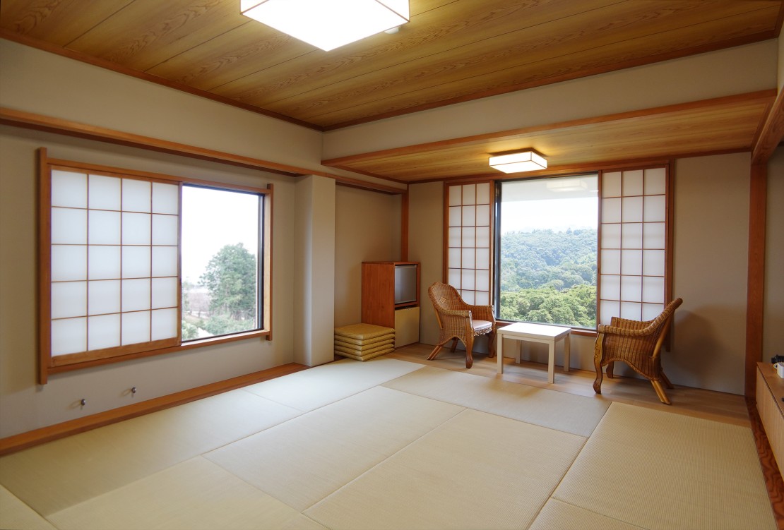 一本のえんぴつ｜静岡県・伊豆高原｜201号室和室のお部屋です。
ゆったりとおくつろください。