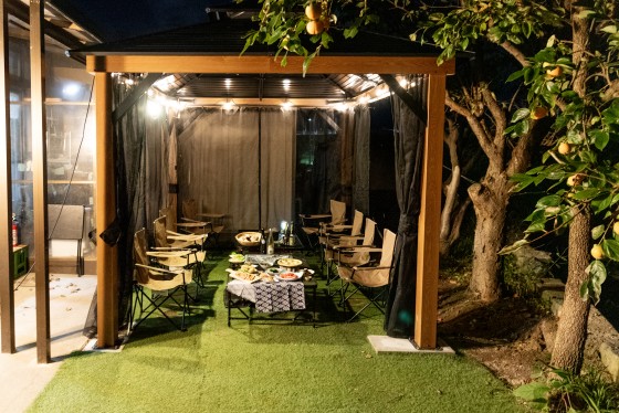 福島県 郡山の貸別荘・コテージ｜f life houseの写真：コテージもキャンプも楽しめるコテージ