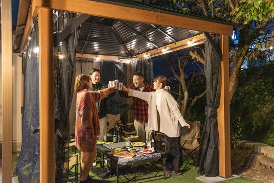 福島県 郡山の貸別荘・コテージ｜f life houseの写真：女子会や女子旅にオススメのコテージ