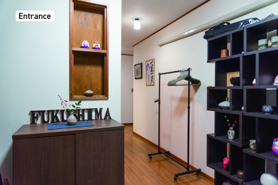 福島県 郡山の貸別荘・コテージ｜f life houseの写真：駅から近いコテージ