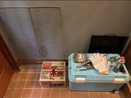 那須アニバーサリー｜栃木県・那須・板室｜BBQをご利用のお客様には備品をご用意いたします。もちろんお持ち込みも可能です。