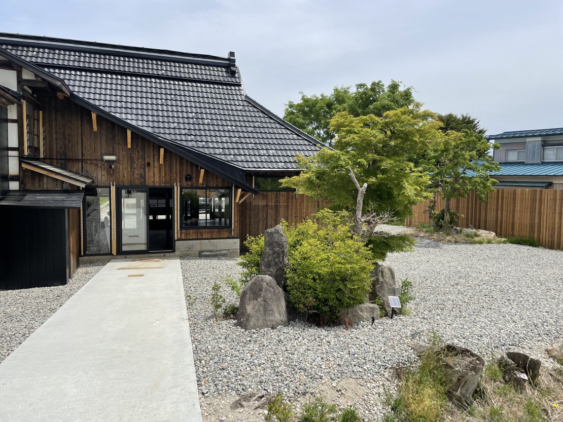 いにしえの宿おへそ|山形県・米沢・置賜|裏庭