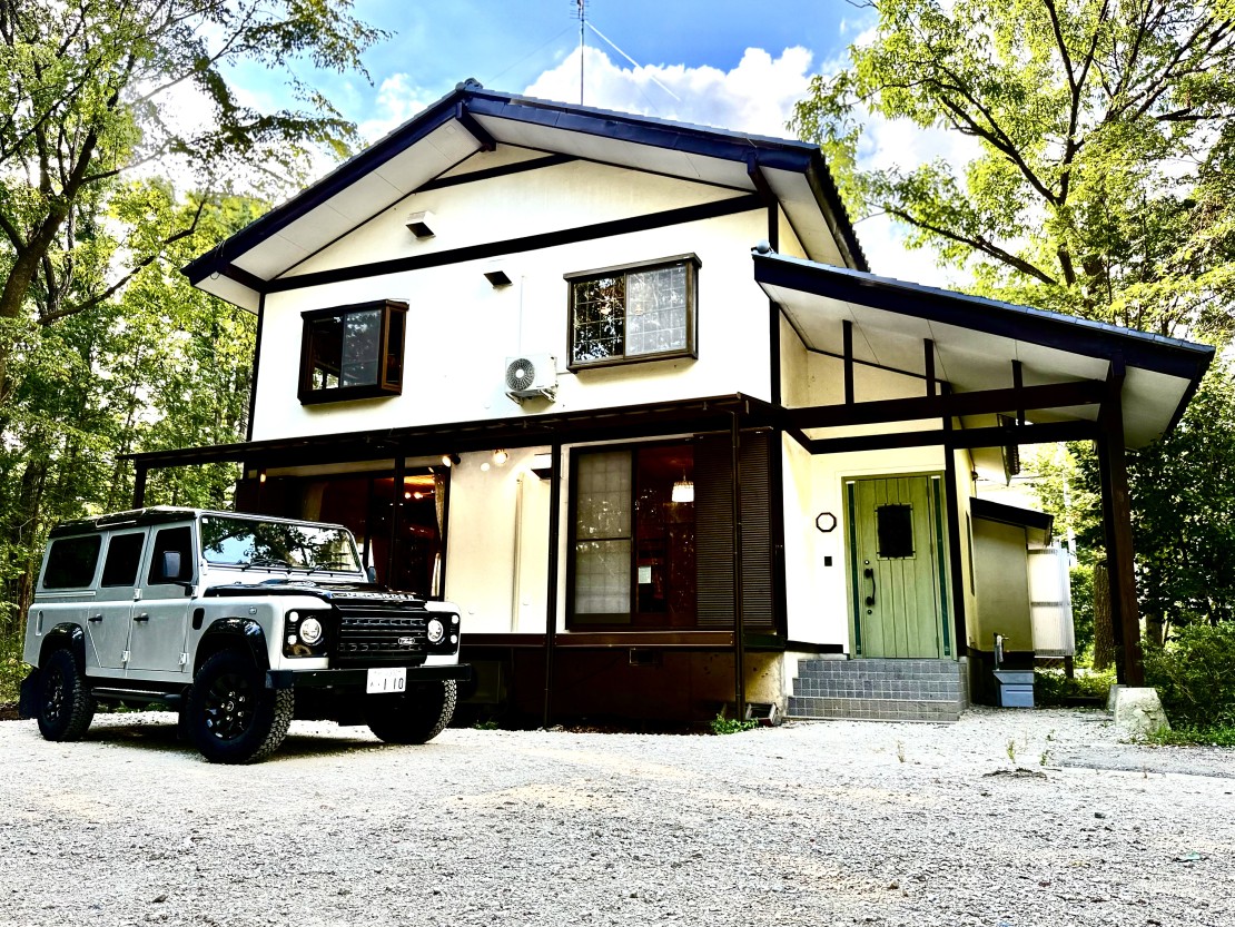 栃木県 那須・板室のコテージ｜那須の貸別荘　コテージさくらの写真：2025.9月フルリノベーション済みの大型4LDK・那須高原の中心に位置しアクセスも良好です。