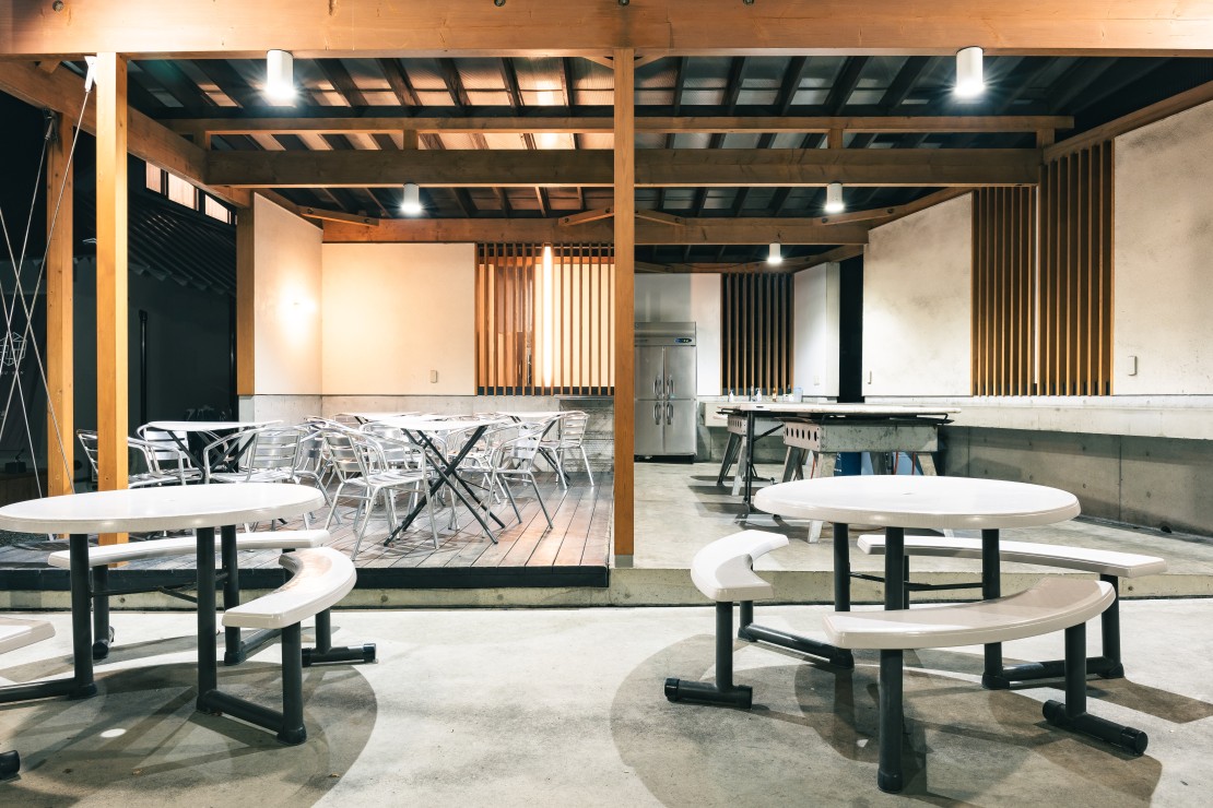office＆cottage 丸金｜山梨県・山中湖・忍野｜全天候対応BBQ場
