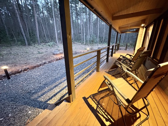 群馬県 北軽井沢・嬬恋・万座の貸別荘・コテージ｜Second House LUONTOの写真：高級・ラグジュアリーなコテージ