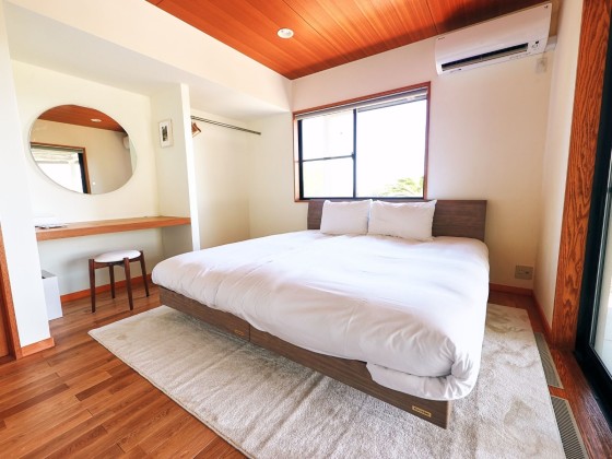 千葉県 館山・南房総の貸別荘・コテージ｜UMI-YAMA CHIKURA：エアコン