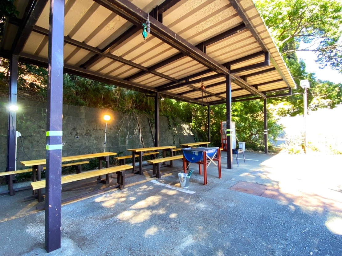 大型貸別荘　サンライズガーデン｜静岡県・東伊豆｜BBQスペース