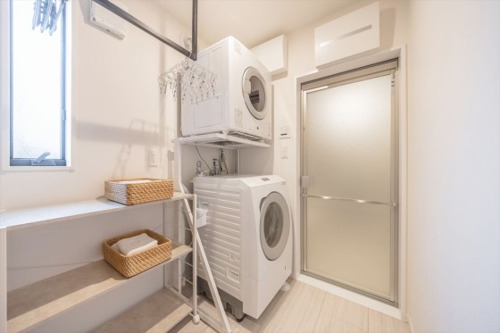 千葉県 館山・南房総の貸別荘・コテージ｜Private Villa AZUL：ランドリー