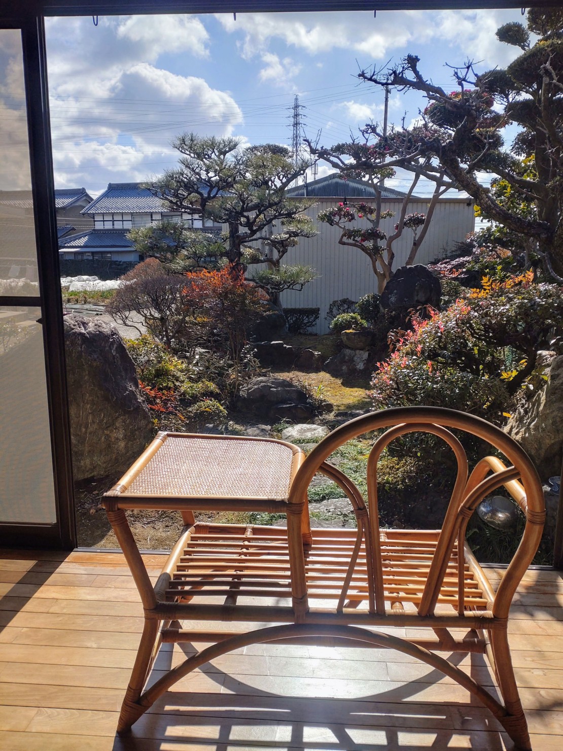 岐阜羽島の隠れ家 古民家cocone｜岐阜県・岐阜・大垣・養老｜縁側からみえる日本庭園