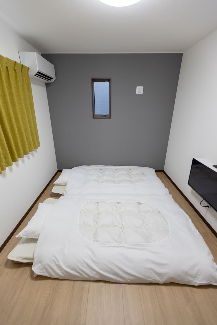 岐阜県 岐阜・大垣・養老のコテージ｜ゲストハウス大垣心音D棟映響館の写真：寝室