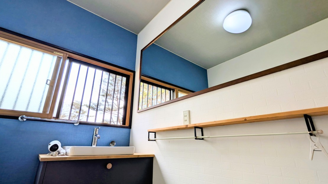 草津温泉源泉かけ流し別荘　MIKI's HOUSE ミキズハウス｜群馬県・草津・尻焼・花敷｜洗面所