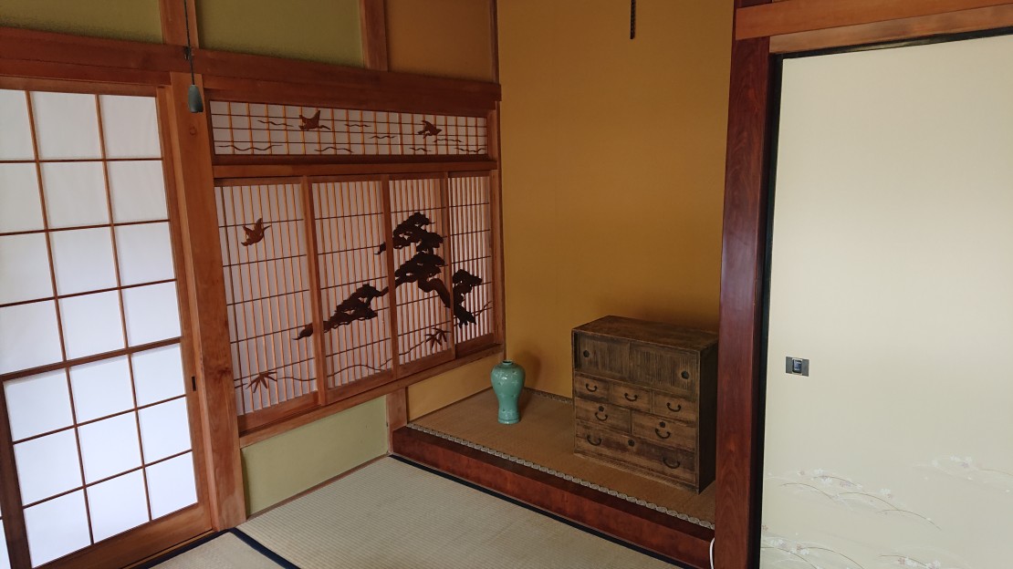 千葉県 勝浦・鴨川のコテージ｜久遠荘の写真：書院造りの和室。
