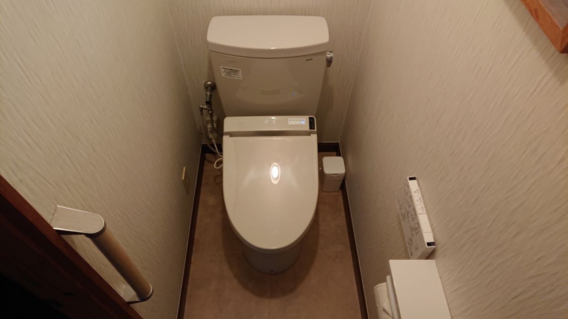 千葉県 勝浦・鴨川のコテージ｜久遠荘の写真：館内すべてシャワートイレ完備。